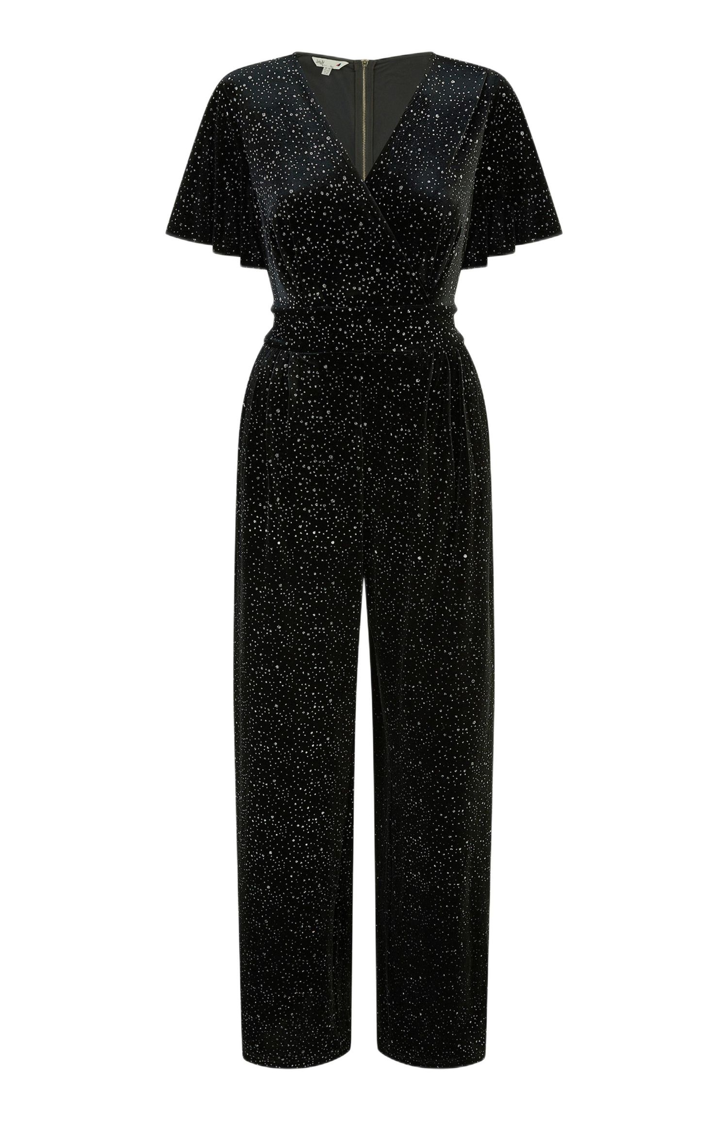 Women's Sparkle Velvet Jumpsuit