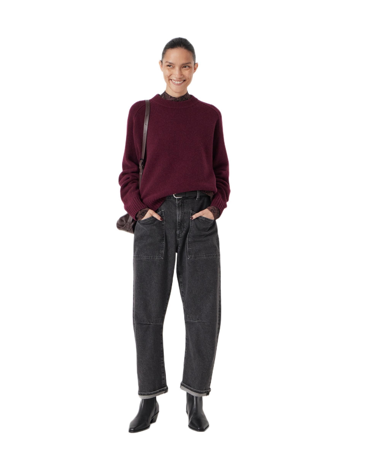 Hush Women's Cherrie Chunky Cashmere Jumper