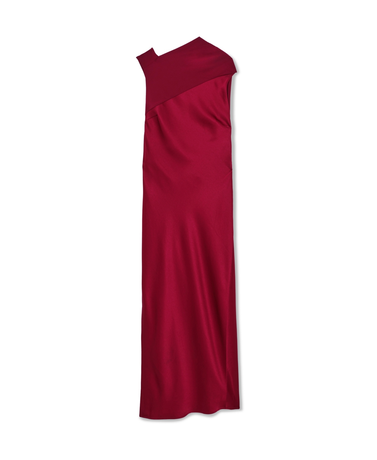 Reiss Women's Satin Draped Open-Back Dress
