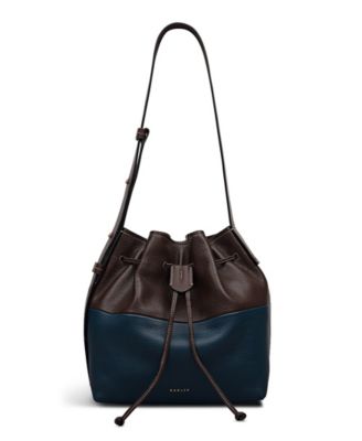 York Mews Small Drawstring Shoulder Bag
