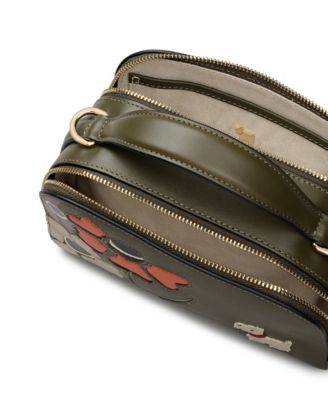 Floribunda Mini Zip Top Crossbody Bag