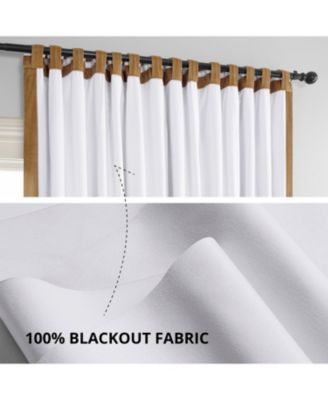 Signature Extra Wide Velvet Blackout Curtain