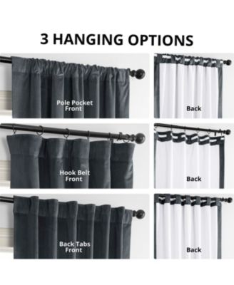 Signature Velvet Blackout Curtain