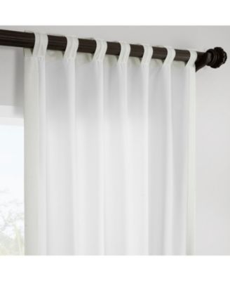 Italian Faux Linen Room Darkening Curtain