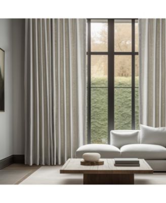 French Linen Room Darkening Curtain