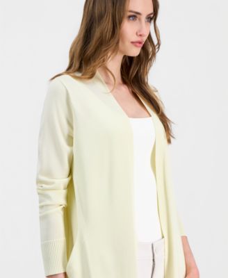 Women's Long-Sleeve Open-Front Cardigan