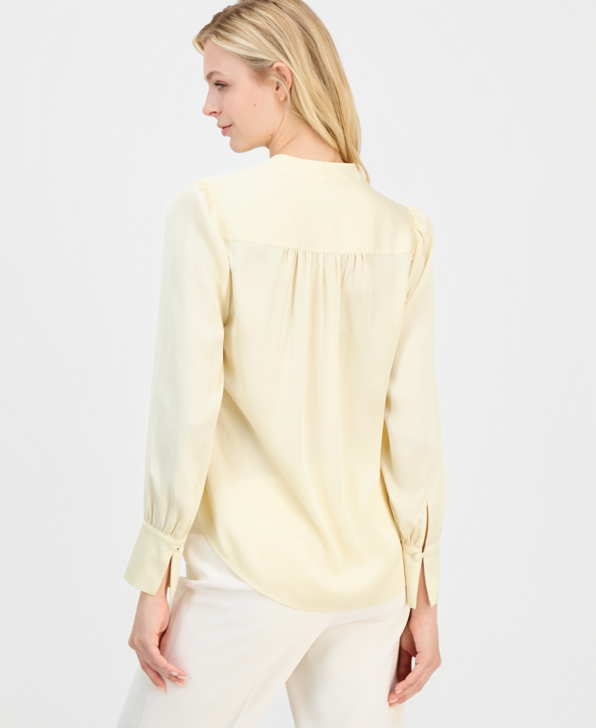 Anne Klein Petite V-Neck Top