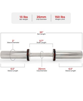 Olympic Dumbbell Bar - 20"