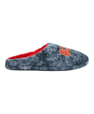 Men's Embroidered logo Tie-Dye Scuff Slippers-Medium