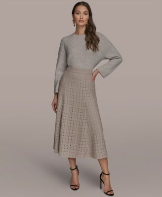 Women's Side Zip A-Line Skirt