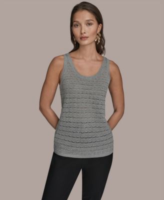 Women's Scoop Neck Tank Sweater