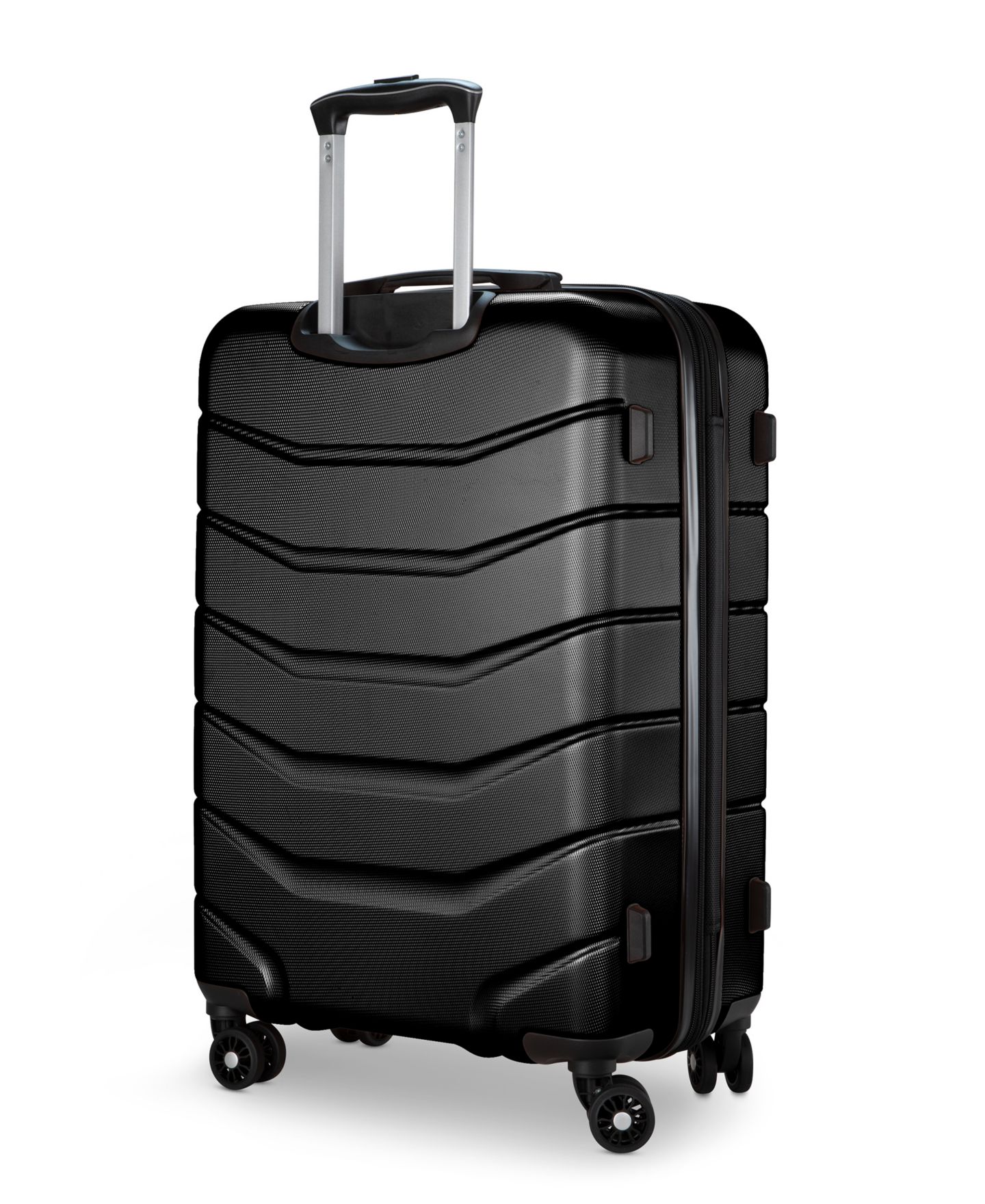 Чемодан Skyway Silverton 26" Medium Check-In Spinner Suitcase, цвет: Чёрный — фото 2