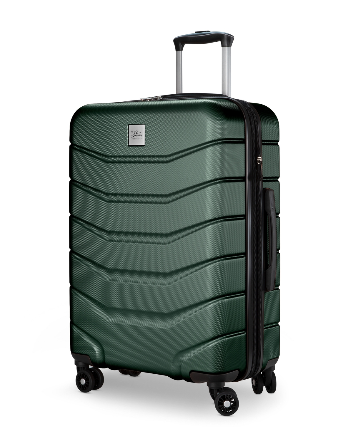 Skyway Silverton 26" Medium Check-in Spinner Suitcase In Green