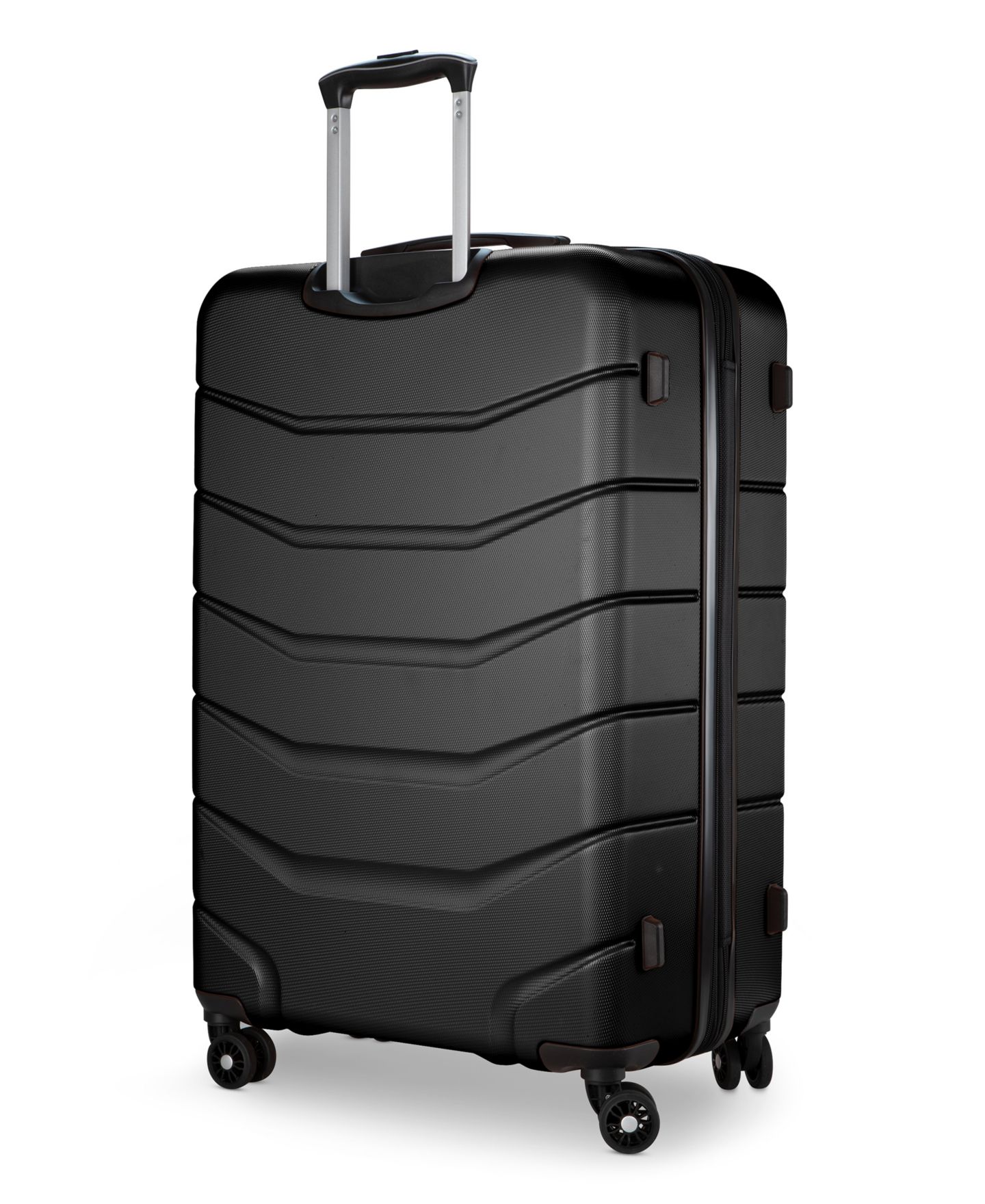 Чемодан Skyway Silverton 30" Large Check-In Spinner Suitcase, цвет: Чёрный — фото 3