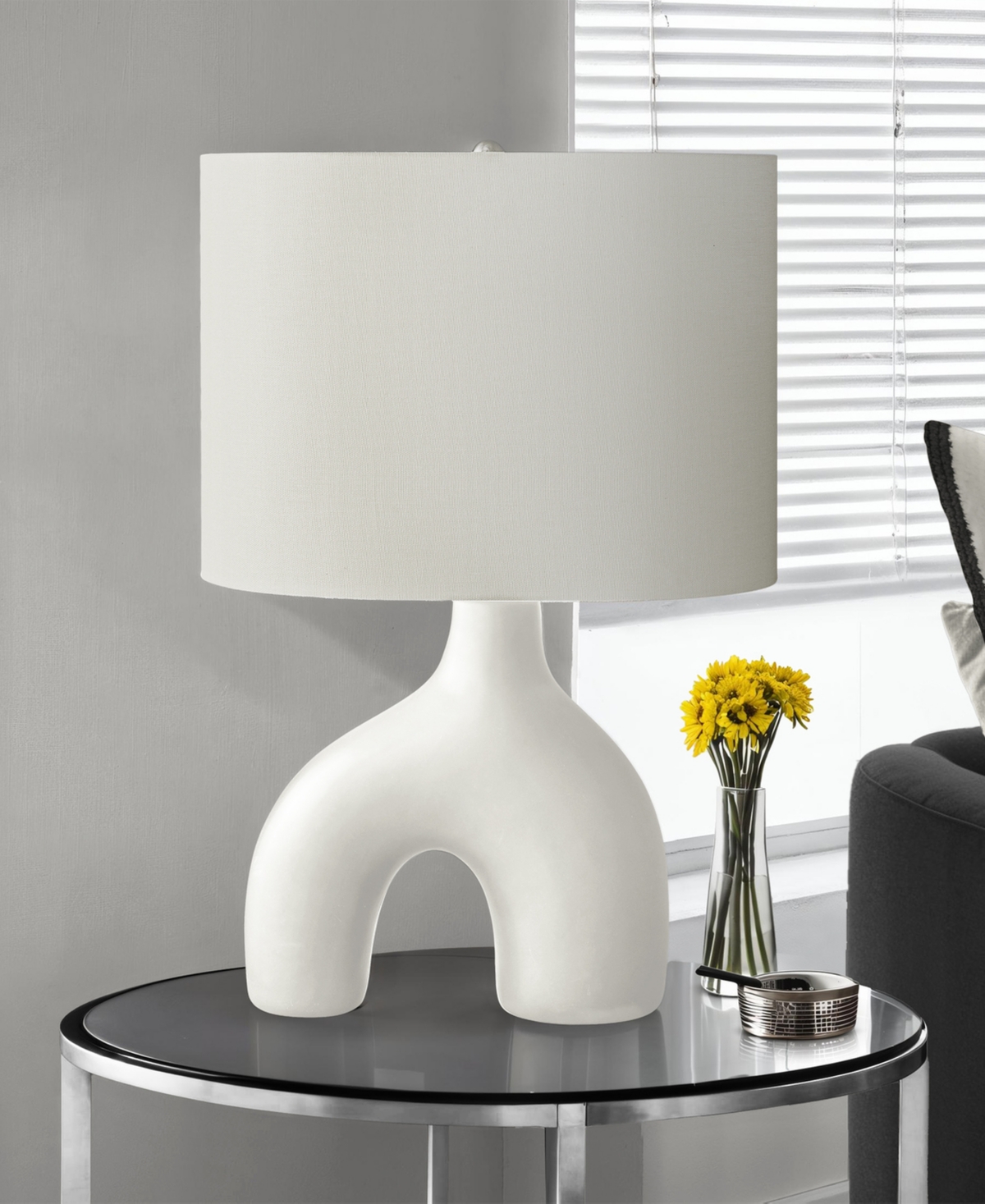 Monarch Specialties Lighting 25" Ceramic Table Lamp