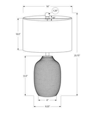 Lighting 26" Ceramic Table Lamp