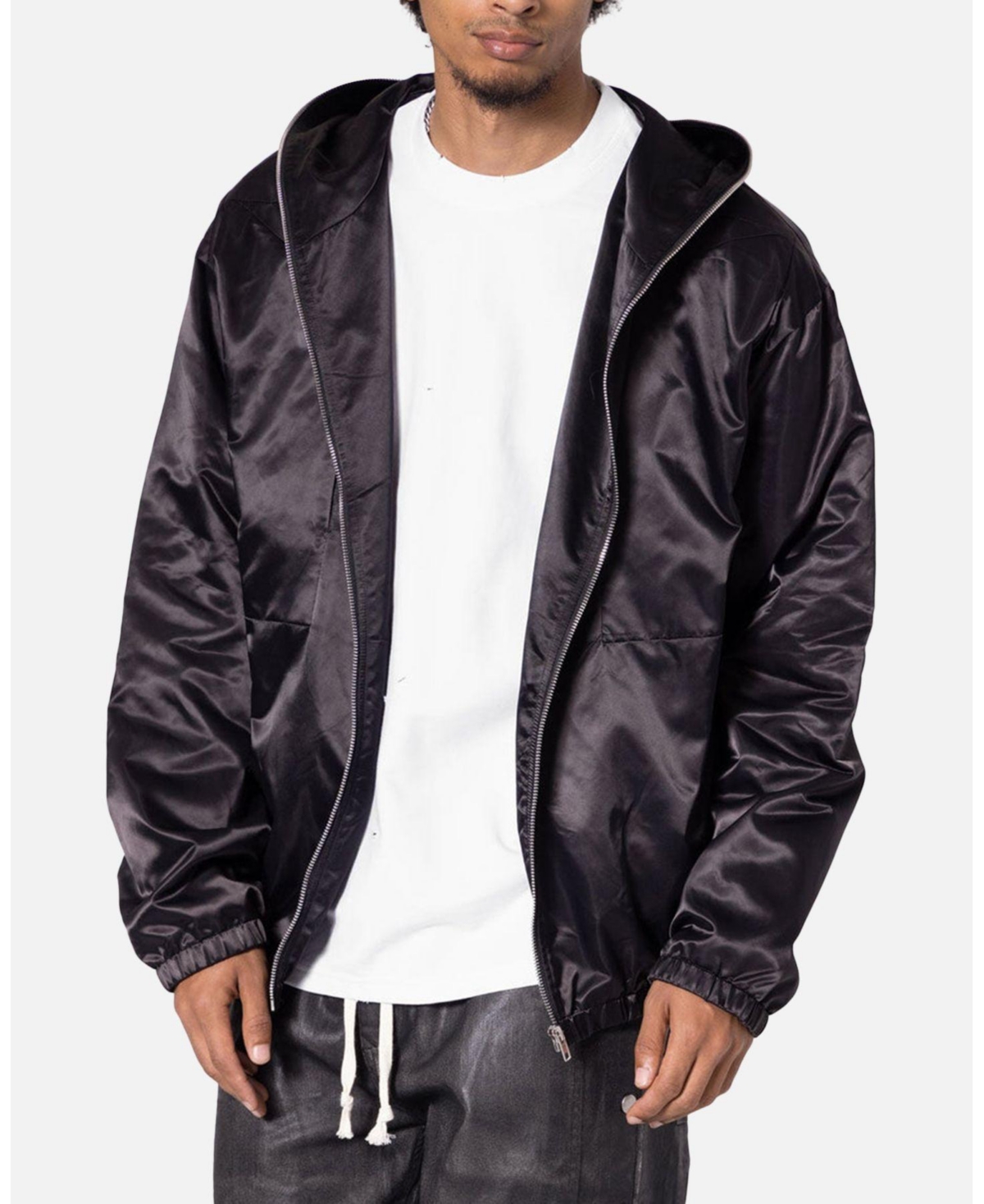 mnml Men's Full Zip Paneled Fight Jacket