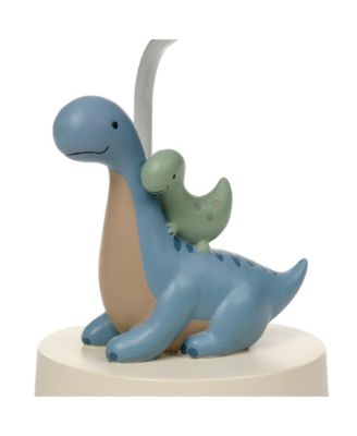 Dino-Might Custom Designed 3D Dinosaur Nursery Lamp with Shade