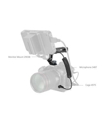 Top Handle with Recording Trigger and 3/8''-16 Screw Monitor Mount