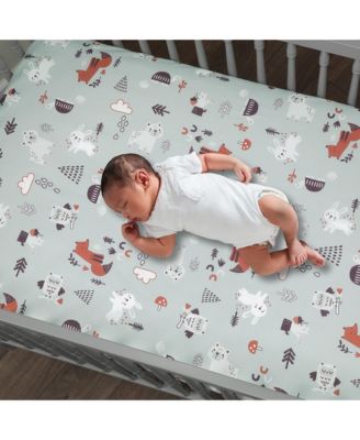 Baby Animal Alphabet 3-Piece Nursery Crib Bedding Set
