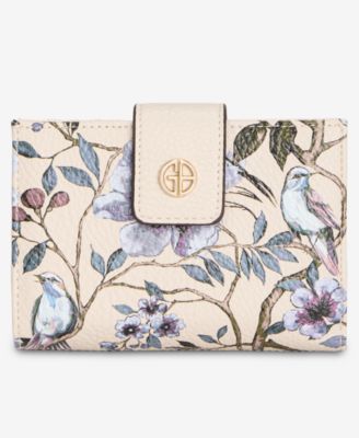 Floral Framed Indexer Wallet, Macy's Exclusive