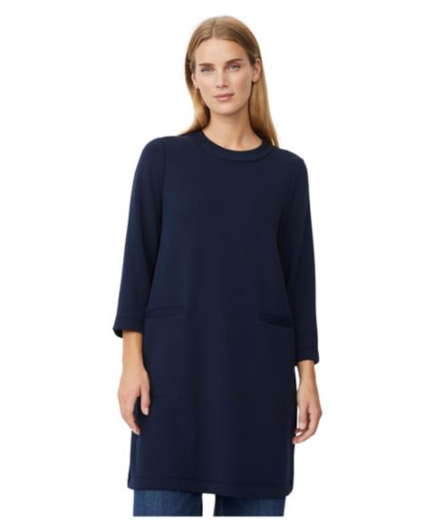 Женское платье Masai Copenhagen Goldine Round Neck Tunic, цвет: Тёмно-синий