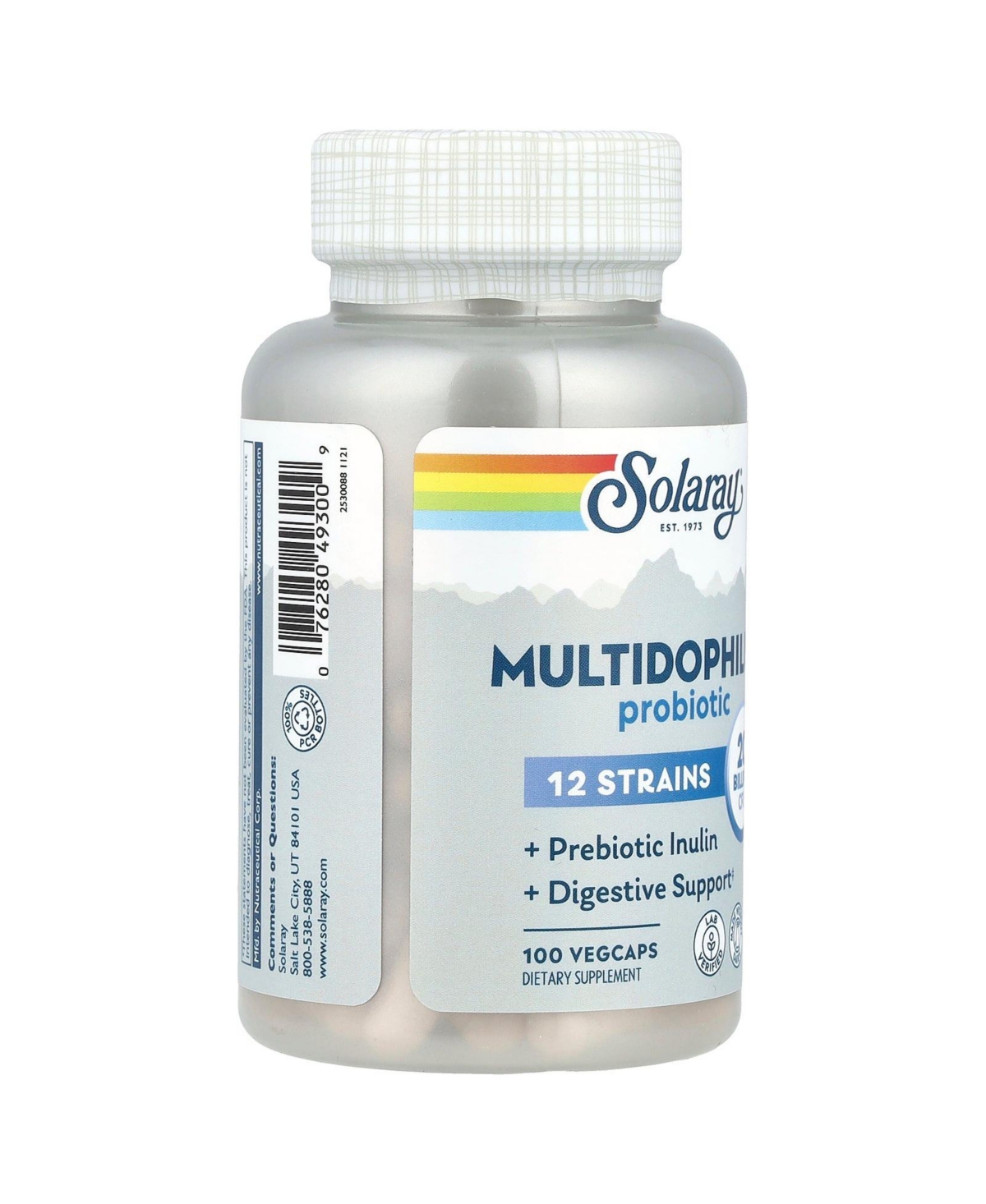 Solaray Multidophilus Probiotic 20 Billion Cfu