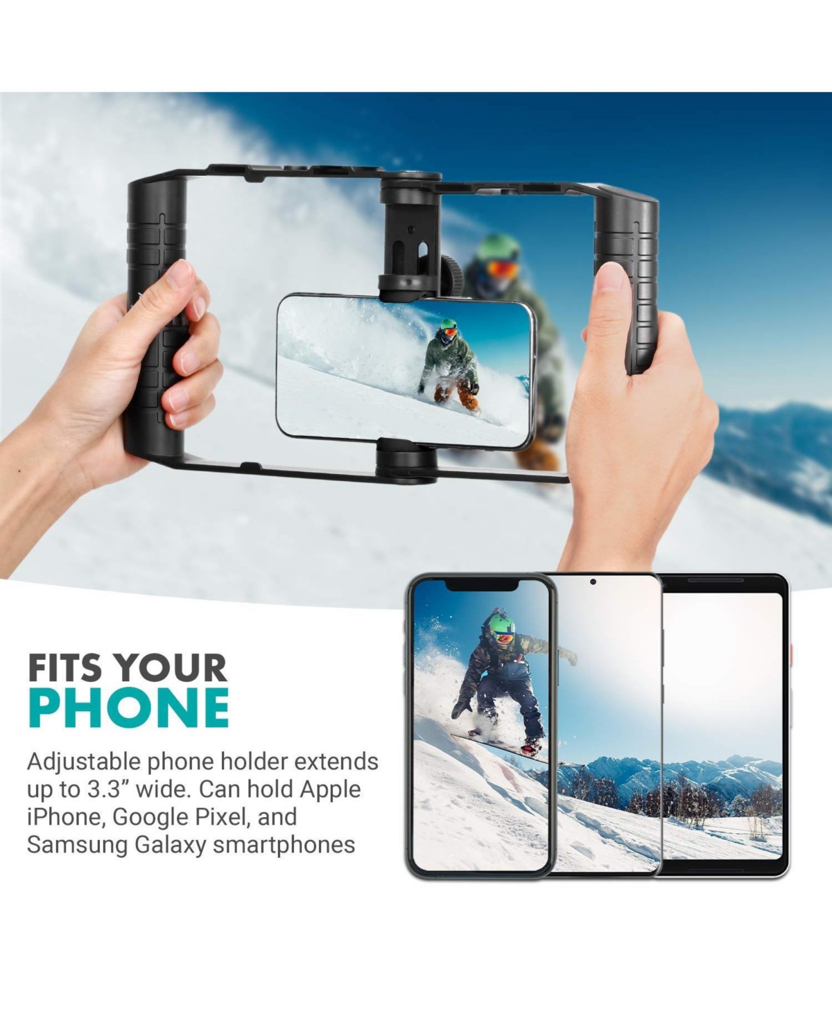 Movo Spr-20 Foldable Smartphone Video Rig Cage