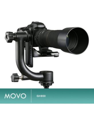GH800 MKII Carbon Fiber rofessional Gimbal Tripod Head with Arca-Swiss Quick-Release Plate