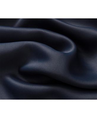 RT Designer Collection Anchorage Blackout Grommet Luxurious Modern Design Curtain Panel 54" x 95" Navy