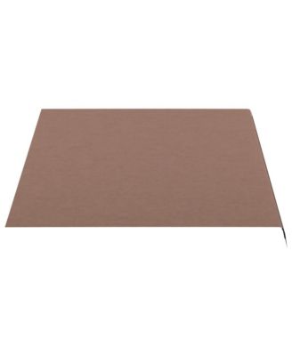 Replacement Awning Fabric Brown 100% Polyester with PU coating