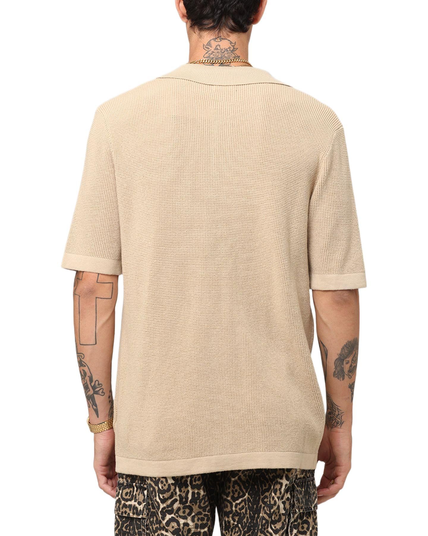 Мужская рубашка XXIII Zyair Knit Rib Button Up — фото 3