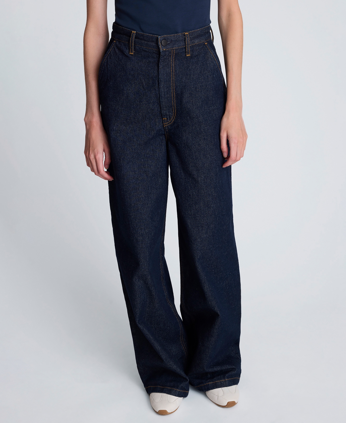 Kenneth Cole Women's Wide-leg Trousers In Blue