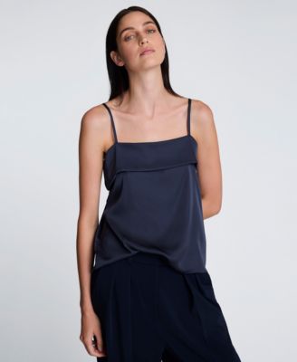 Kenneth Cole - Women's Fold-Over Sleeveless Camisole Top