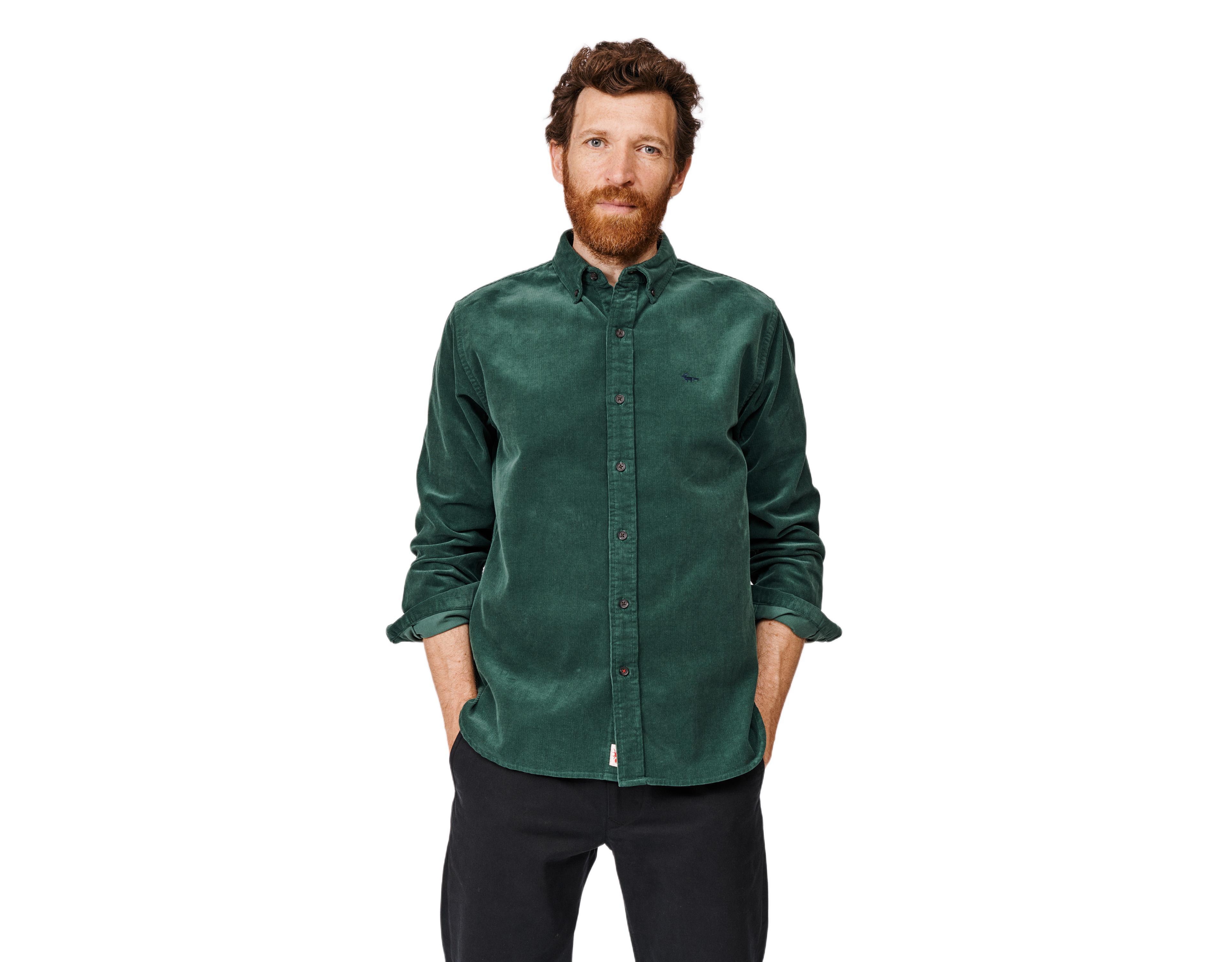 Aubin Men's Haworth Corduroy Shirt