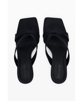 Women's Sandalia tacon corazon