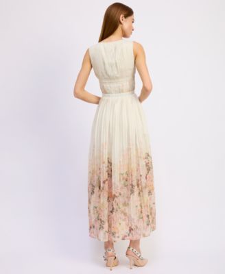 Women's Charlotte V-Neck Sleeveless A-Line Maxi Dress