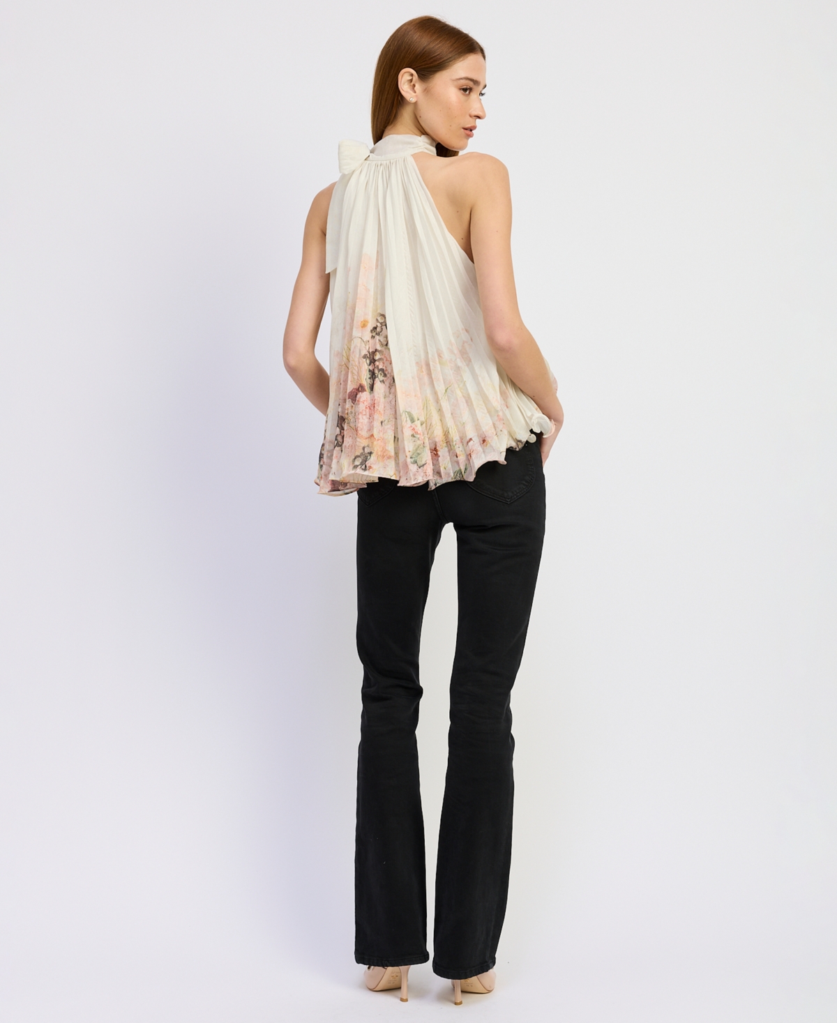 En Saison Women's Charlotte Turtle Neck Pull-on Top In Multi