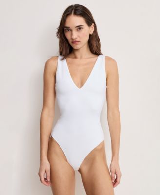 Women's Scuba V-Neck Bodysuit