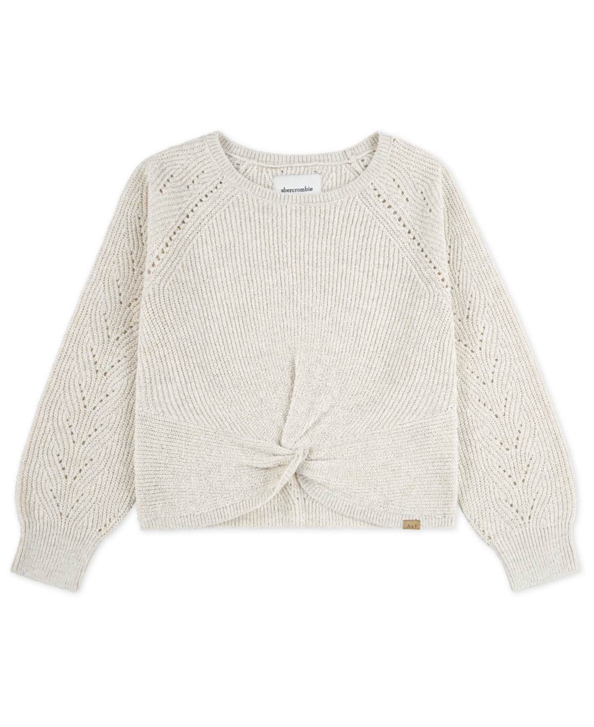 abercrombie kids Girls Twist Front Crew Sweater