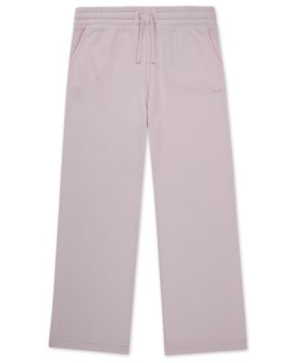 Girls' Essential Fleece Wide-Leg Pants