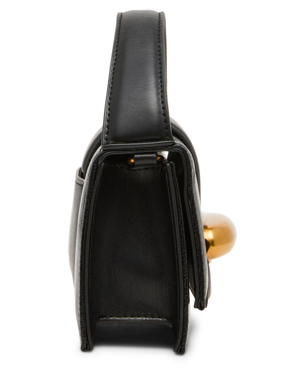 Steve Madden Bmishell Mini Micro Top Handle In Black