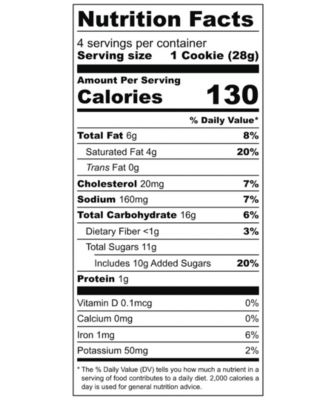 Snappy Collection Gourmet Cookies Box, 36 Cookies