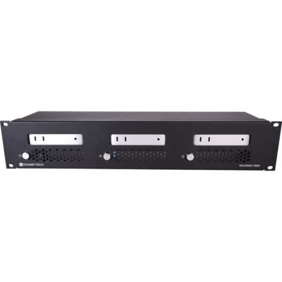RackMac Mini 2U Rackmount Enclosure for 3x Apple Mac Minis M4