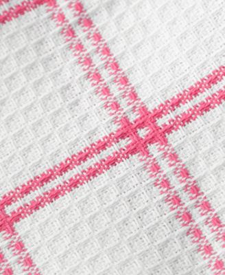 Coordinating Flat Waffle Weave Cotton Dish Cloths, Set of 12