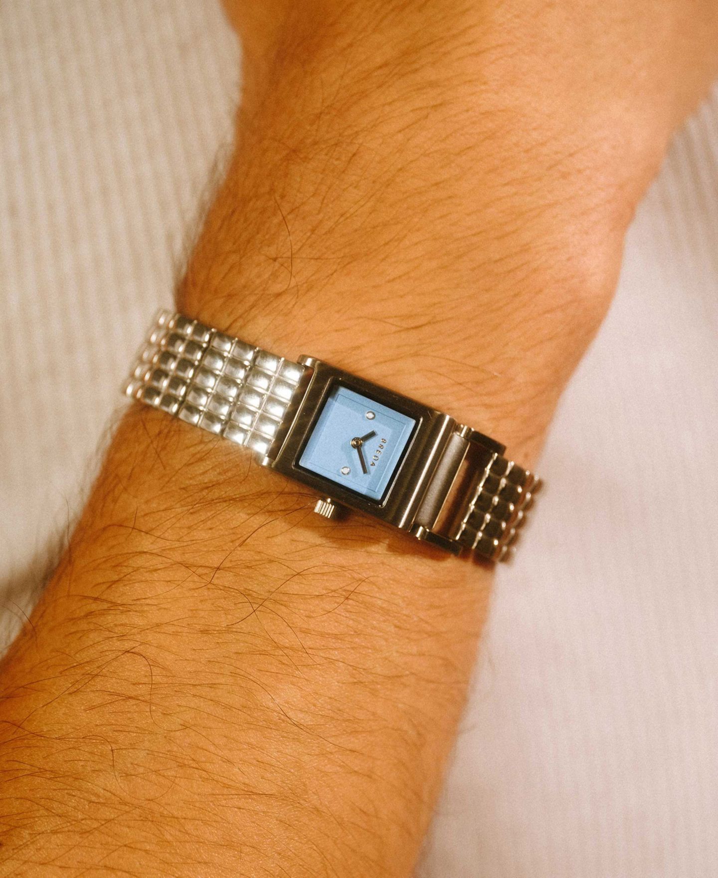Женские часы BREDA 'Revel' Silver Stainless Steel Bracelet Watch, 18mm — фото 4