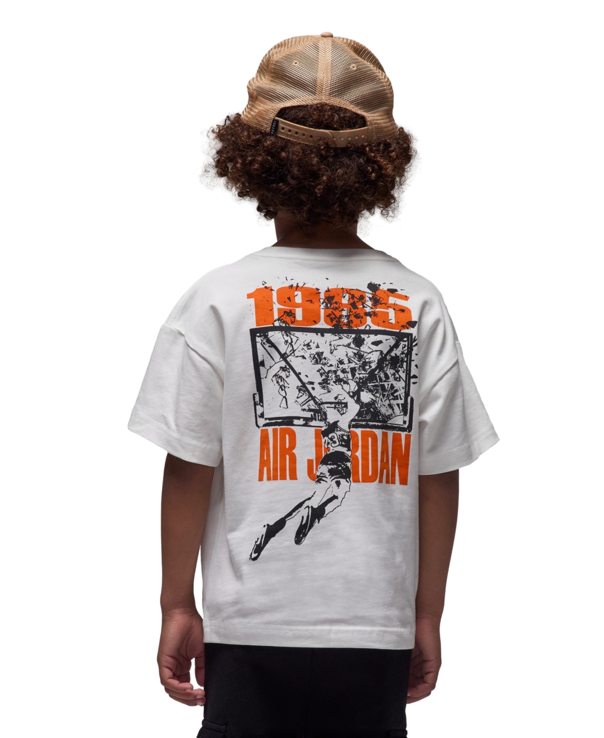 Jordan Toddler and Little Boys Shatter Short Sleeve T-Shirt