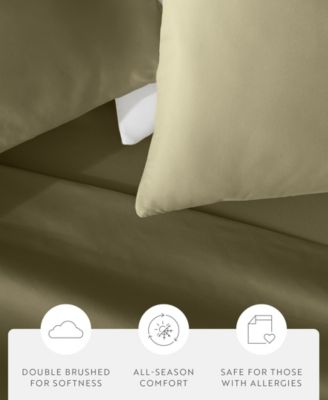 Style Simplified Set of 2 Pillowcase Pair, King