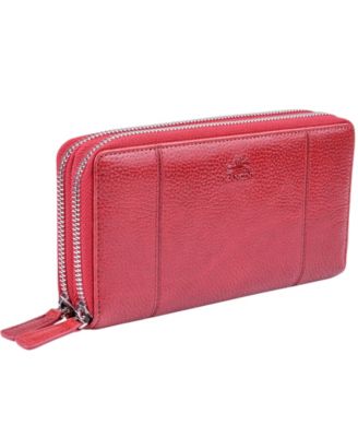 Fifth Avenue RFID Secure Double Zipper Wallet