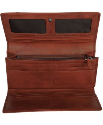 Pelle D'oro RFID Secure Trifold Wallet